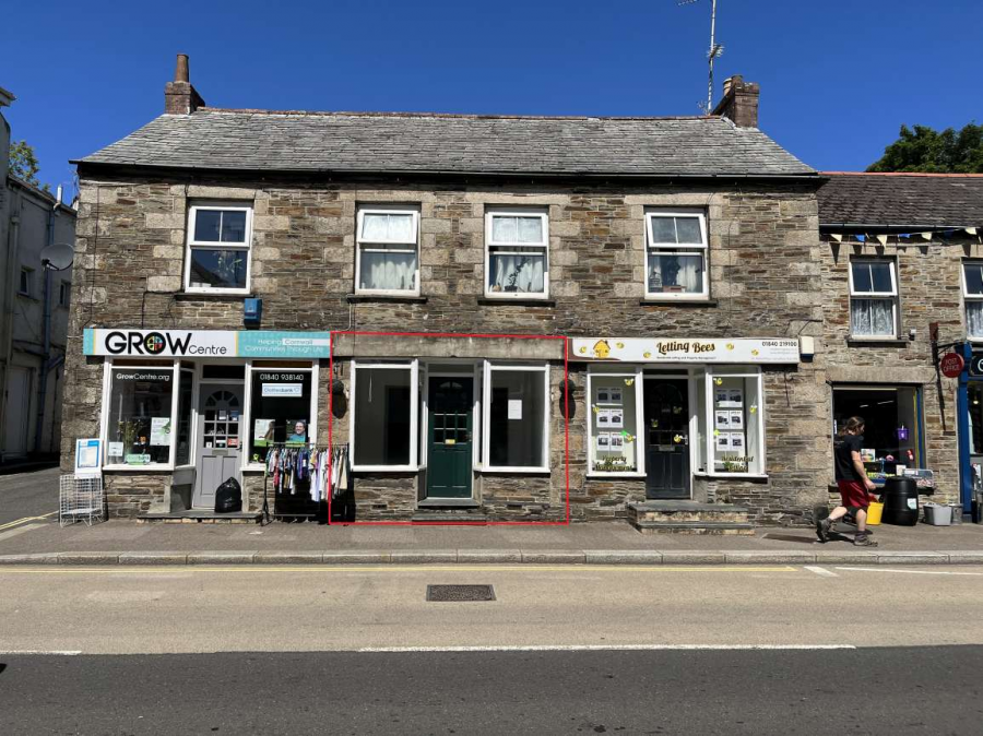 Shop 2, 14 Market Place, Camelford, Cornwall Miller Commercial The