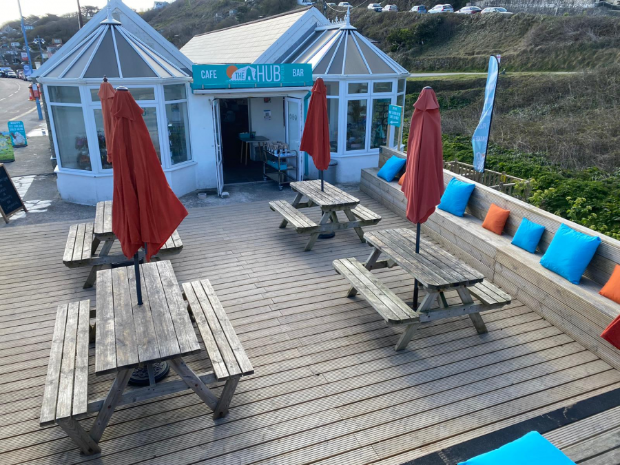 The Hub Cafe, Sea Front, Portreath, Redruth, Cornwall Miller